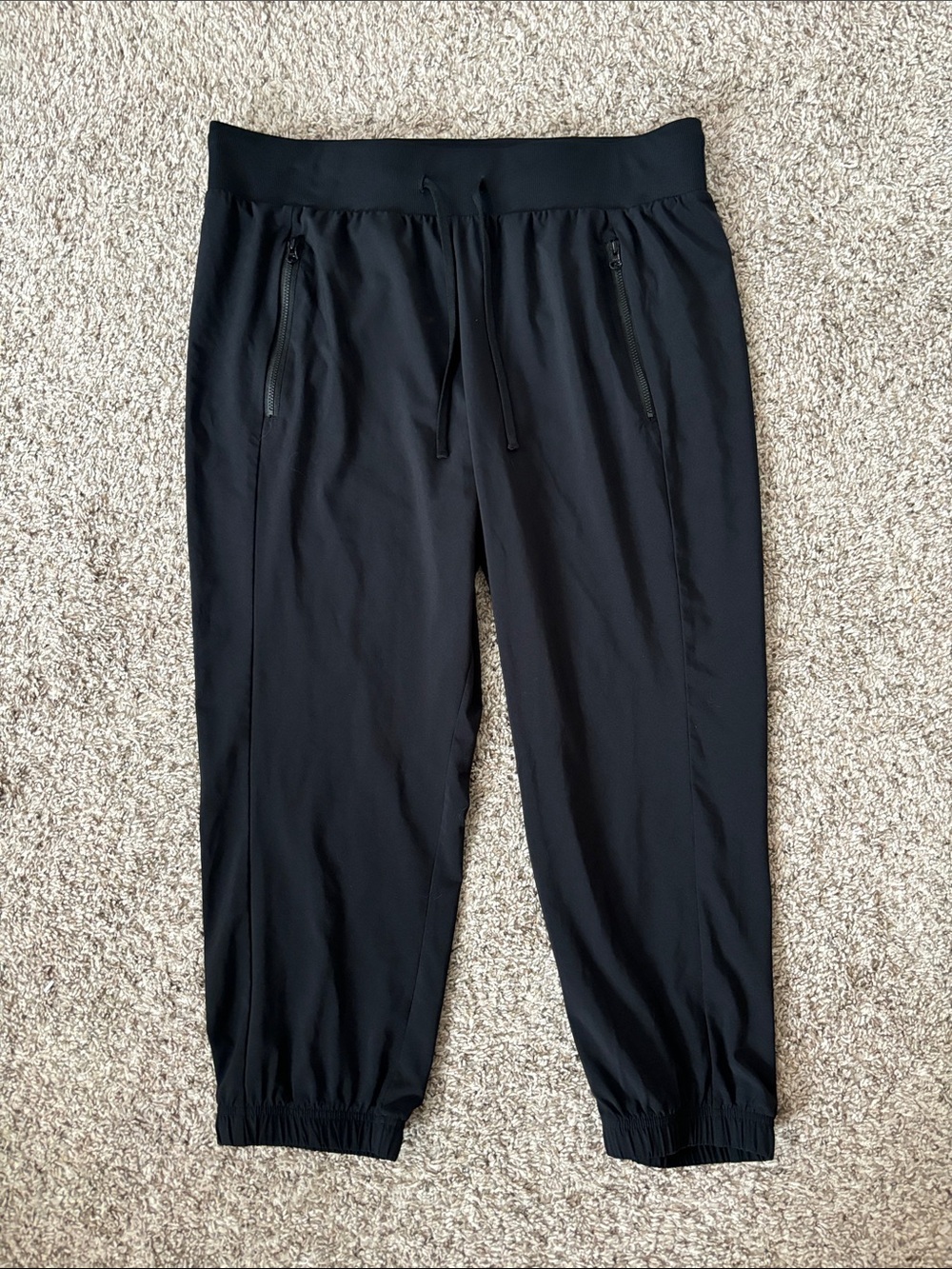 Z by Zella Black lightweight Jogger Pants - Comfortable Drawstring Waist